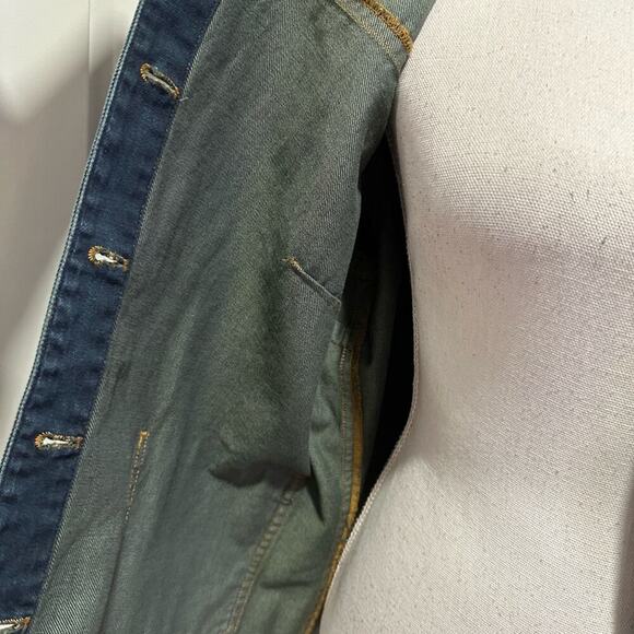 Gerard Darel Aude Cotton Denim Jacket - Picture 11 of 11